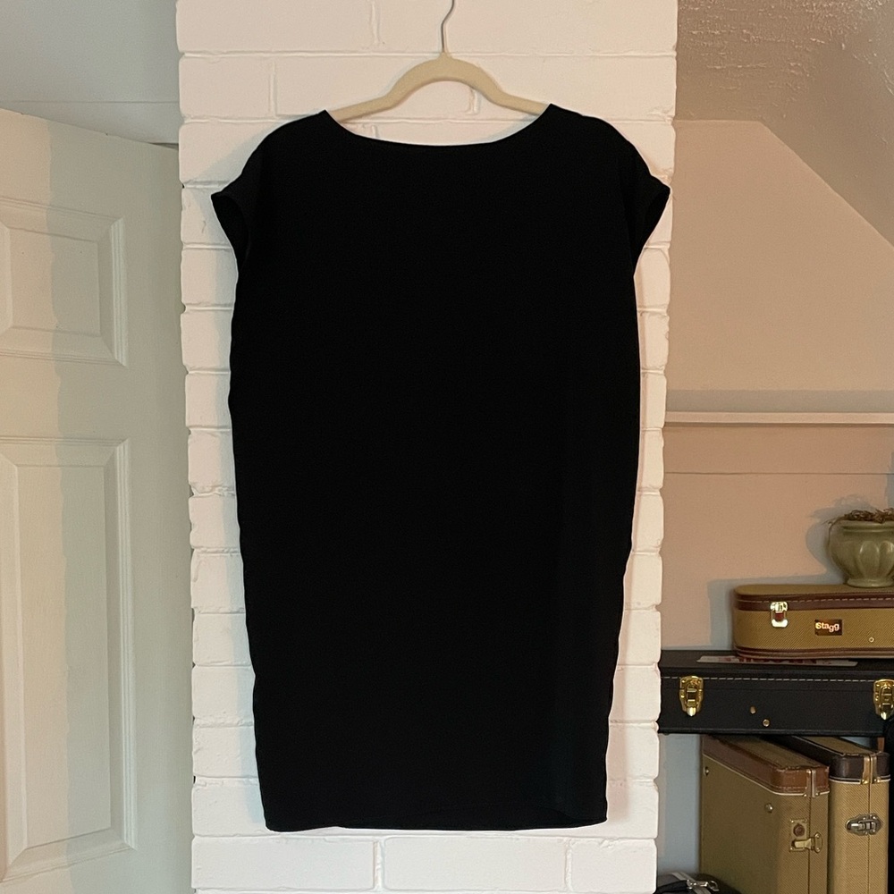 Oak + Fort Black Mini Dress